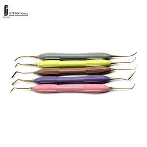 Ensemble d'instruments de restauration dentaire de haute qualité, 5 pièces, LM Artre, composite, manuel, poignée en silicone premium, ergonomique, certifié CE - Product Image 6