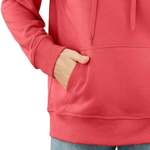 Sweat à capuche ample et tendance pour femmes, vêtements de sport pour jeunes femmes, automne et hiver - Product Image 4