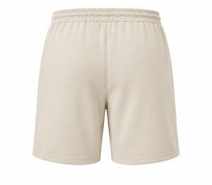 Pantalones Cortos Deportivos para Hombre, Color Beige, de Spandex y Poliéster, con Cierre de Cordón, Transpirables, Estilo Casual, Logotipo Frontal, Cintura Media, Largo Corto - Product Image 4