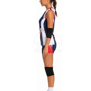 Maillot de volley-ball tendance pour femme, short de sport en polyester respirant, haute qualité, personnalisable, vente en gros, pour le jeu athlétique - Product Image 3