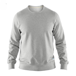 เสื้อสเวตเชิ้ตคอกลมสีน้ำเงินรอยัลสำหรับผู้ชาย ทรงปกติ ผ้าถัก สีพื้น สวมใส่สบายๆ - Product Image 6