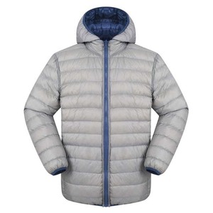 Dernier modèle de manteau d'hiver à capuche pour homme, style streetwear, imperméable, coupe-vent, fermeture éclair, en tissu laine-polyester - Product Image 6