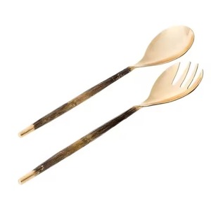 Dining Salad <b>Server</b> Set Premium Stainless Steel <b>Buffet</b> Accessories - Product Image 3