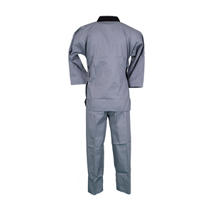 Uniforme de Taekwondo Personalizable y Duradero, Conjunto Completo con Cuello en V, Ropa Exterior de Artes Marciales, Pantalones de Poliéster/Algodón para Principiantes - Product Image 2