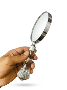 Loupe de lecture élégante avec poignée en cristal de luxe, accessoire de bureau original, cadeau d'anniversaire ou de Noël - Product Image 3