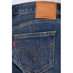 Wholesale Women's Boyfriend Loose Fit Eco-Friendly Quick Dry 100% Cotton Stretch Jeans Wide Leg Casual Trousers Large Quantity - Product Image 4