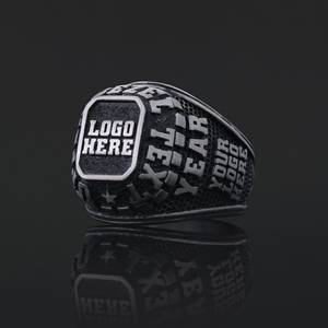 แหวนบัณฑิตมหาวิทยาลัย BOJ MCollege รุ่น 018 แหวนเงินประดับเพชรแบบสั่งทำได้  สำหรับบัณฑิตทุกเพศทุกวุฒิ  รับรองโดย GIA ราคาประหยัด - Product Image 2