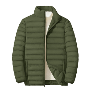 Premium Mens <b>Bubble</b> Jacket Custom Winter Puffer Outerwear Warm Padded Casual Streetwear <b>Coat</b> OEM ODM Private Label Manufacturer - Product Image 5
