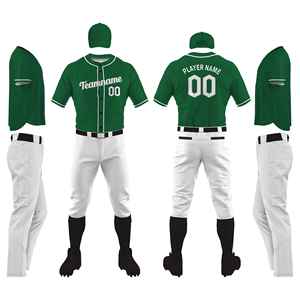 Ensemble de maillots de baseball personnalisés pour hommes, blanc, bordeaux, noir, polyester sublimé, évacuation de l'humidité, toutes saisons, taille adulte - Product Image 4