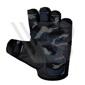 High Men's <b>Half</b>-Finger Breathable Lightweight Synthetic Leather Non <b>Slip</b> Hand Grips Gym Gloves Wholesale Fitness Racing Bicycle - Product Image 6