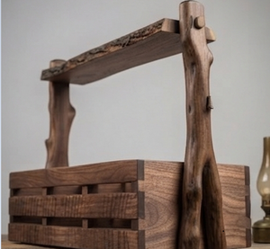 Ventes directes usine : Caddies de rangement en bois, unités de rangement et étagères pour cuisine et maison, organisateurs de rangement - Product Image 5