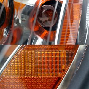 Fari a LED per Freightliner Columbia 2004-2017, Gruppo Ottico Cromato con Riflettore Ambra, Coppia Sinistra e Destra - Product Image 6