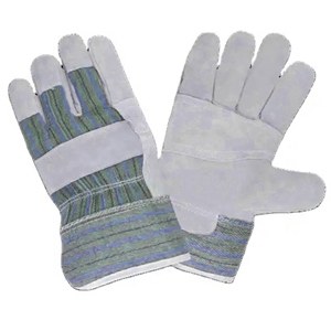 Guantes de Trabajo de Cuero Vacuno de Primera Calidad, Reforzados con Forro Polar, Certificación CE de Seguridad Industrial, Protección Anticorte para Manos y Brazos - Product Image 5