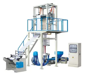 Efficient Humanized Sophisticated 2 layer sj 55 abc labair bubble film blowing machine