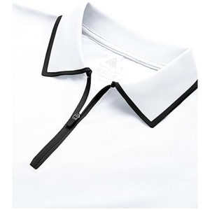 Camiseta Deportiva Corta para Mujer, de Alta Calidad, con Cierre, Elegante, Transpirable, de Secado Rápido, con Bloques de Color, Compresión, Poliéster y Algodón - Product Image 2