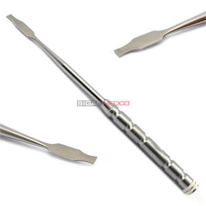 ชุดสิ่วขูดหินปูนแบบมืออาชีพ Ochsenbein 5 ชิ้น สำหรับการปรับรูปกระดูก เครื่องมือผ่าตัดสำหรับการผ่าตัดเหงือกและการปรับรูปทรงทางคลินิก - Product Image 6