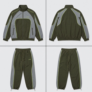 Custom Women Windbreaker Tracksuit Shorts Set Lightweight Nylon <b>Zip</b> <b>Up</b> <b>Jacket</b> And Shorts Summer Sportswear Suit Low MOQ - Product Image 4