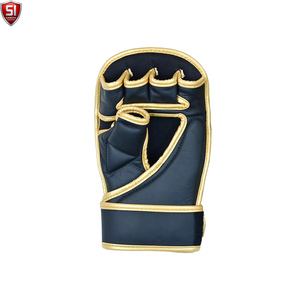 Guantes de Sparring de Cuero Personalizados para MMA, Transpirables, Antideslizantes, Ligeros, Unisex, de Alta Calidad para Boxeo y Muay Thai - Product Image 3