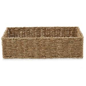 Cesta decorativa rectangular de mimbre, cesta de almacenamiento hecha a mano, venta al por mayor, ecológica, hecha en Vietnam - Product Image 4
