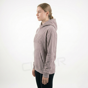 Sudadera con Capucha al por Mayor de 420 Gramos, con Logotipo Personalizado, Estilo Urbano, de Algodón Premium, Unisex, para Hombre, Sudadera con Capucha Gruesa con Relieve 3D - Product Image 4