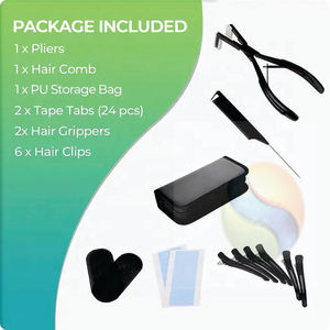 2025 Premium 3PCS Hair <b>Extension</b> Pliers Kit – Professional Flat Tools for Tape & <b>Micro</b> Ring Application, Durable Composite Mate - Product Image 5