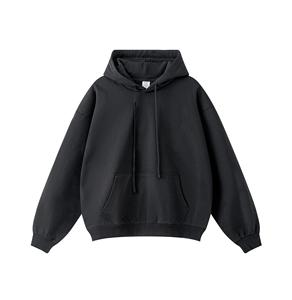 เสื้อฮู้ดผู้ชายทรงหลวม ผ้าฝ้าย สวมใส่สบาย สไตล์ลำลอง สตรีทแวร์ นุ่มสบาย ใส่ได้ทุกวัน - Product Image 1