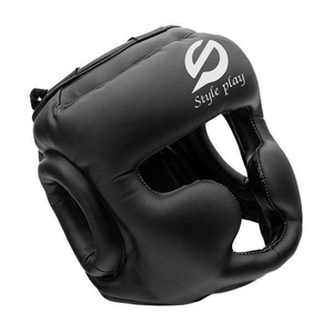 Hot Selling Adjustable Professional Boxing <b>Training</b> <b>Head</b> Guard Customized Genuine Leather Made Boxing <b>Head</b> Guard - Product Image 3