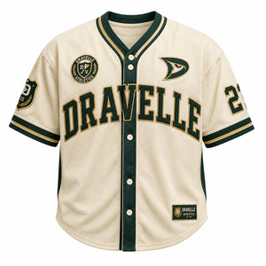 Camisetas deportivas para niños al por mayor, personalizadas con logo OEM de fábrica, de poliéster grabado, para béisbol y sóftbol, lisas o estampadas. - Product Image 1