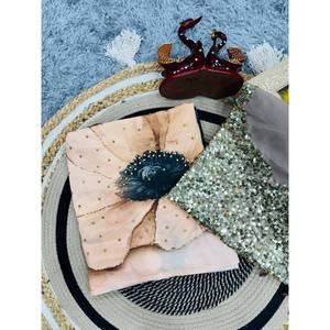 Magnifique sari à imprimé floral avec perles, travail manuel, élégant, pour les fêtes, ensemble de bijoux raffinés - Product Image 1