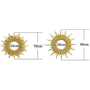 Customizable Modern High-Definition Silver Metal Decorative Wall Mirror Elegant <b>Frame</b> for <b>Wedding</b> Living Room Bedroom Hallway - Product Image 5