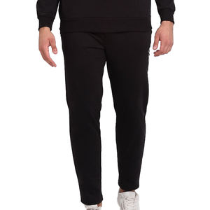 Conjunto Deportivo Negro con Capucha para Hombre, con Eslogan 'Never Give Up', Sudadera de Manga Larga y Pantalones, Material de Algodón Transpirable - Product Image 6