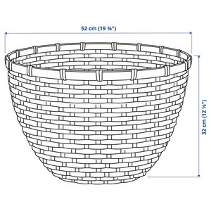 <b>Bamboo</b> <b>Basket</b> Combining Traditional Weaving Style And Modern Utility For Daily Storage And Decorative Needs - Product Image 4