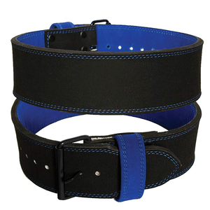 2024 New Arrival <b>High</b> Quality Cowhide Adjustable Non-Slip Weight Lifting Belt OEM ODM Fitness Waist Protection Squat Low Price - Product Image 5