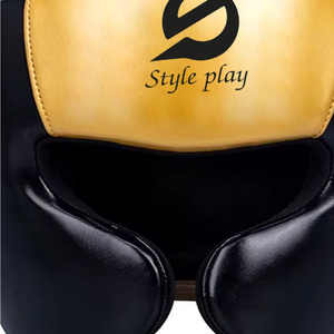 Buen Proveedor, Servicio OEM/ODM, Protector de Cabeza de Boxeo de Cuero PU Ligero y Ecológico de Alta Calidad con Logotipo Personalizado - Product Image 5