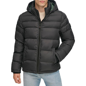 Veste matelassée personnalisée pour homme avec logo, vêtements d'extérieur d'hiver, manteau matelassé chaud, service d'exportation directe du fabricant - Product Image 4