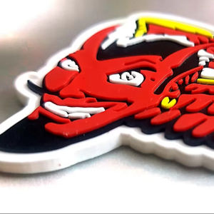 Champ King Pare-chocs personnalisés pour casque de baseball avec résine PVC, adhésif 3M, ruban adhésif double face 2D/3D pour logos d'équipe - Product Image 1