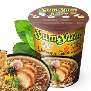 Wholesale SINOMIE Brand Yum Yum <b>Noodles</b> 70g <b>Halal</b> OEM Cup Instant <b>Noodles</b> - Product Image 3