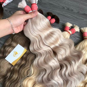 Wholesale Price 100% Virgin Vietnamese Non-Remy <b>Bleached</b> Natural Straight Wave Style Hair Weaving Extensions All Colors Premium - Product Image 1