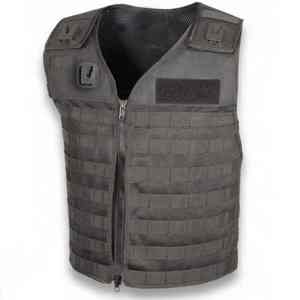 Gilet de sécurité réfléchissant haute visibilité avec fermeture éclair avant, vêtement multifonctionnel tactique pour guide canin, vêtements haute visibilité - Product Image 6