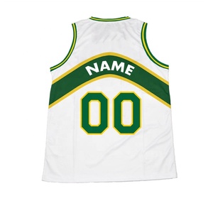 Camiseta de Baloncesto Sublimada Personalizada, Sin Mangas, de Malla de Poliéster de Secado Rápido, con Nombre, Número y Equipo, para Adultos - Product Image 4