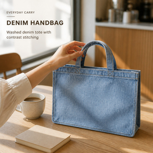 Bolsa de Compras de Lona Personalizable con Logotipo, Reutilizable y Ecológica para Uso Diario, Picnics, Regalos y Compras - Product Image 4