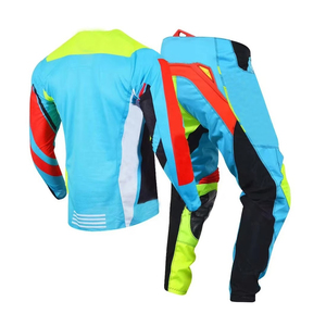 Precio de Fábrica al por Mayor, Conjunto de Motocross MX Unisex, Pantalones y Camiseta de Carreras, Nuevo Diseño, Conjunto de Motocross de Moda con Estampado - Product Image 2