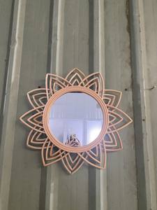 Miroirs décoratifs en rotin Top Sale, produits artisanaux de haute qualité fabriqués au Vietnam par l'usine 99 Gold Data - Product Image 4