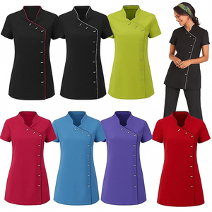 Última Colección de Uniformes Médicos para Mujer: Túnica de Salón de Belleza, Peluquería, Spa, para Masajistas, Clínicas Dentales y Doctores - Product Image 1