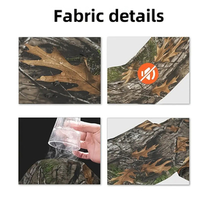 Pantalones Cargo de Camuflaje para Hombre, Corte Recto, Múltiples Bolsillos, Transpirables, Estilo Ropa de Trabajo, para Otoño y Actividades al Aire Libre - Product Image 2