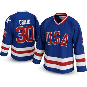 Ensemble d'uniformes de hockey sur glace, maillots personnalisés, respirants, à séchage rapide, vêtements d'équipe sublimés, service OEM ODM, vente en gros, service d'usine - Product Image 1