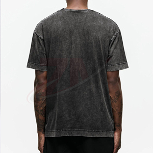 Camiseta Personalizada OEM para Hombre, Lavada al Ácido, con Estampado, de Algodón Premium, Estilo Vintage, Ropa Urbana con Diseño Gráfico - Product Image 2
