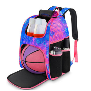 Bolsa de Baloncesto Ligera con Múltiples Bolsillos para Jugadores, Duradera, de Gran Capacidad (50-70L), para Entrenamiento, Prácticas, Partidos y Uso al Aire Libre - Product Image 1