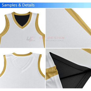 เสื้อบาสเก็ตบอลสำหรับทุกฤดูกาลดีไซน์ใหม่ระบายอากาศได้ดีปรับแต่งได้ - Product Image 6
