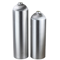 Bouteille de plongée portable 1L 1,8kg en aluminium, réservoir d'air sous-marin DIN G5 8 CGA 320 Valve 1800psi réglable CE/DOT